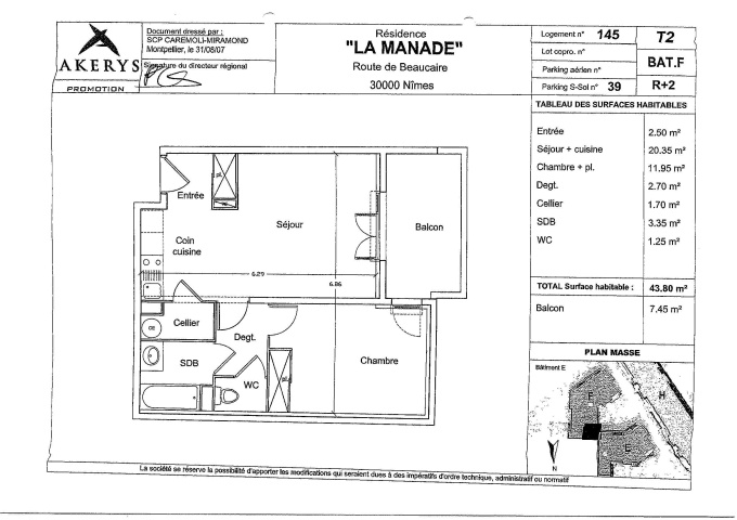 Offres de location Appartement Nîmes (30000)